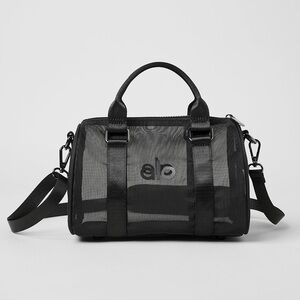 ALO Sheer Black Mini Crossover Bag